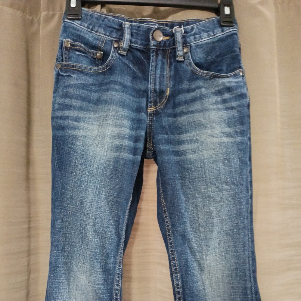 Girls Gap Kids Jeans Adjustable Waist Sz 10 - Picture 2 of 4